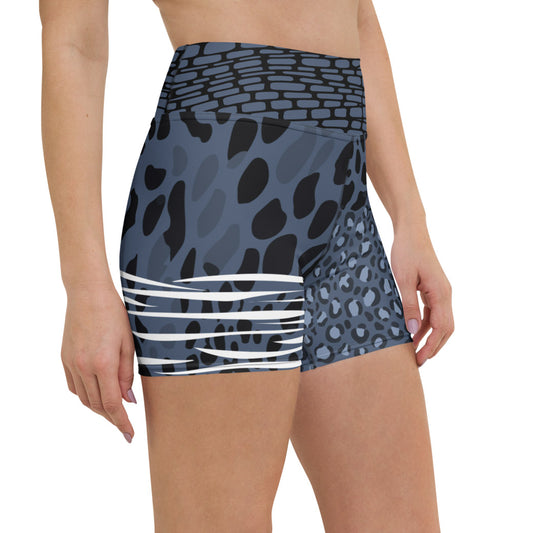 Cheezebra Yoga Shorts "Blue"