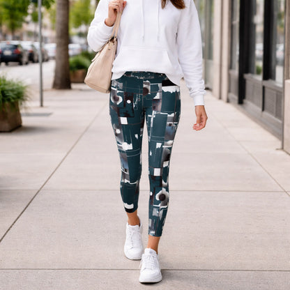 Blue Fusion Leggings
