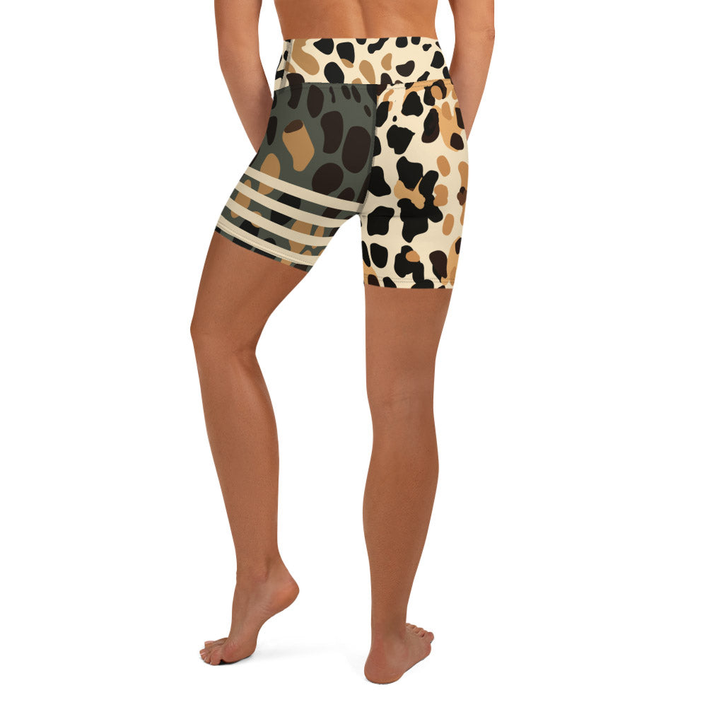 Leostripes Yoga Shorts