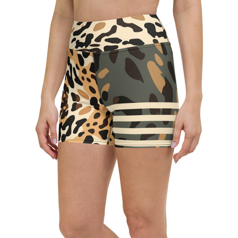 Leostripes Yoga Shorts