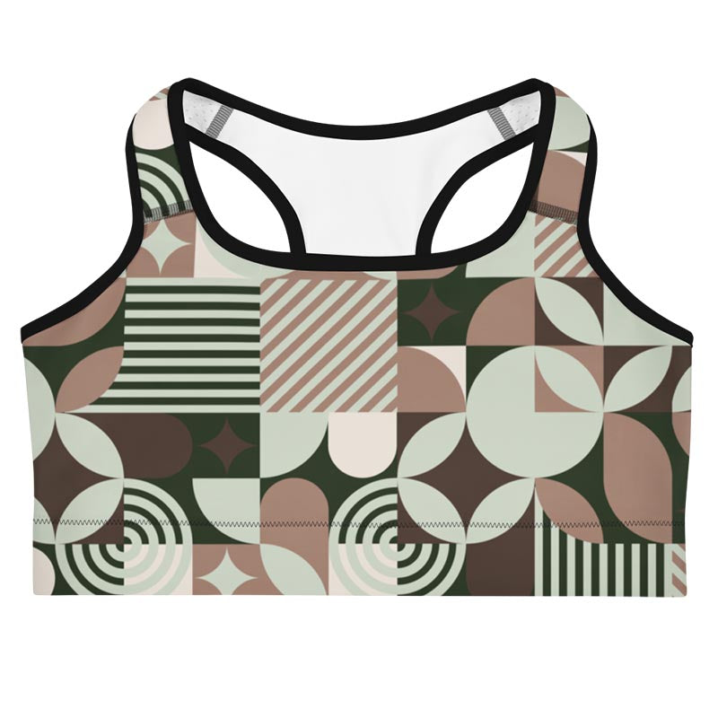 Geometric - Sports Bra