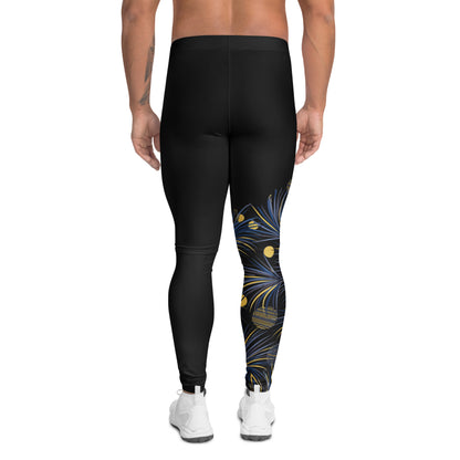 Men's Leggings - Moonlit Oasis