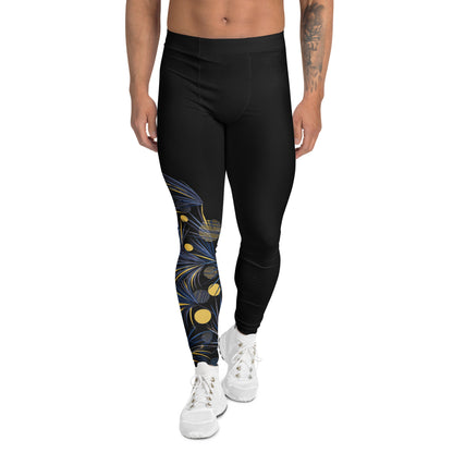 Men's Leggings - Moonlit Oasis