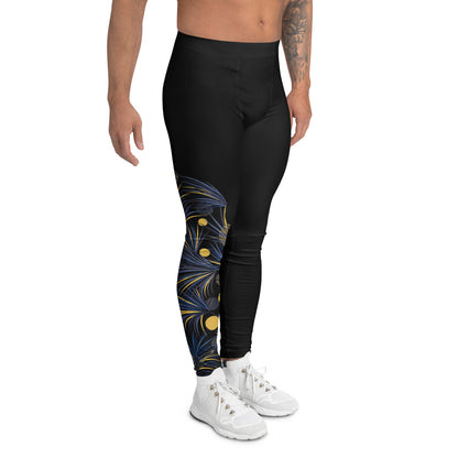 Men's Leggings - Moonlit Oasis