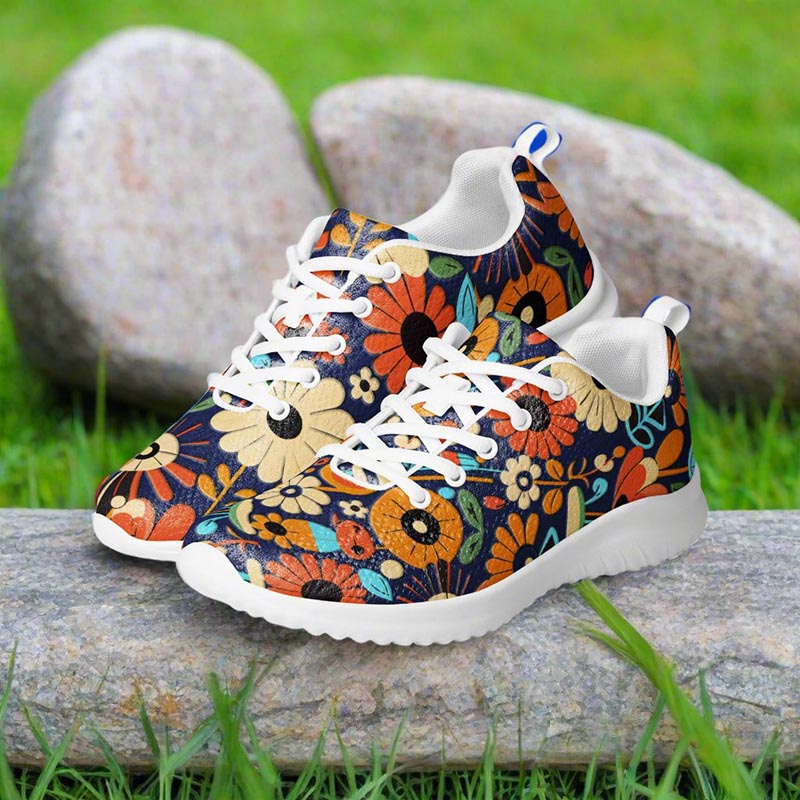 Cosmic Blooms Women's Sneakers
