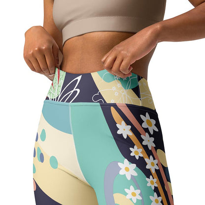 Falling Petals Leggings