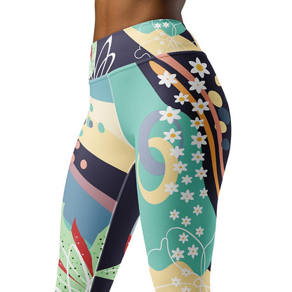 Falling Petals Leggings