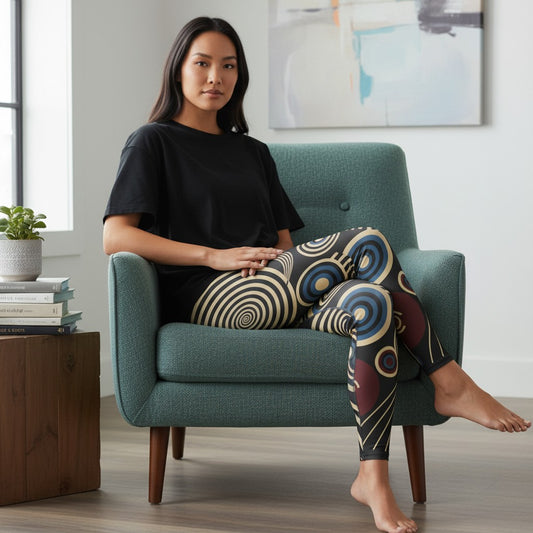 Mid Century Pulse - Leggings