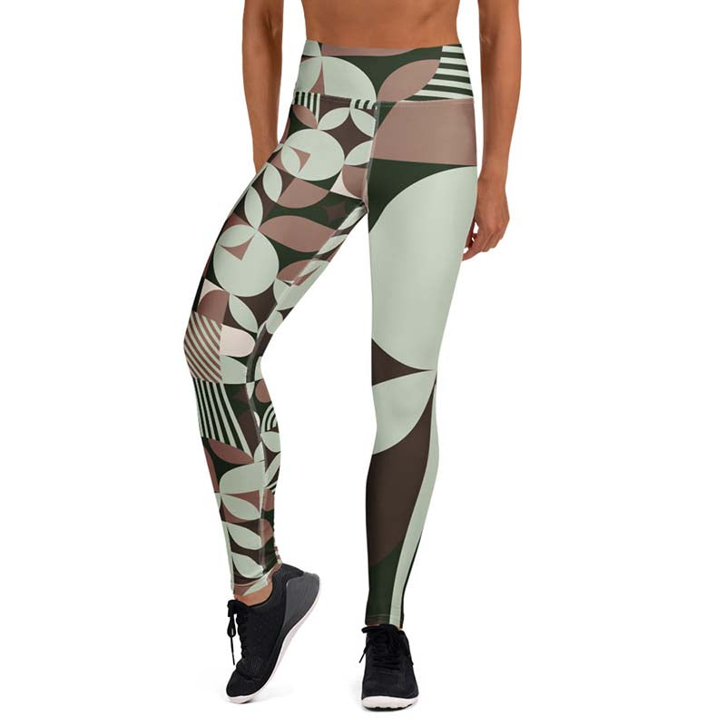 Mocha Leggings "Geometric"