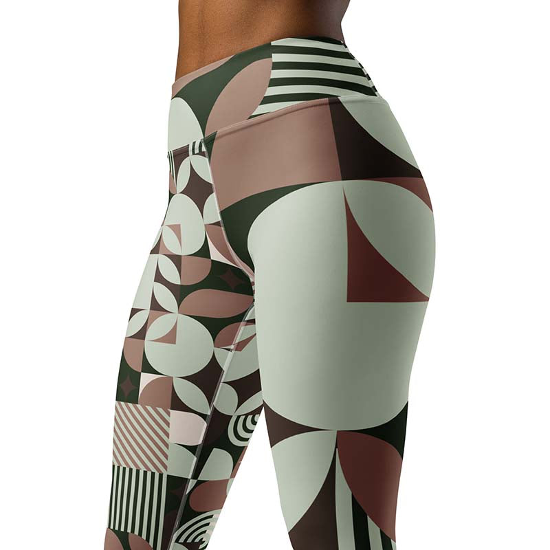 Mocha Leggings "Geometric"