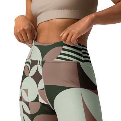 Mocha Leggings "Geometric"