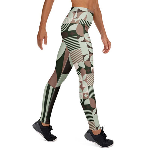 Mocha Leggings "Geometric"