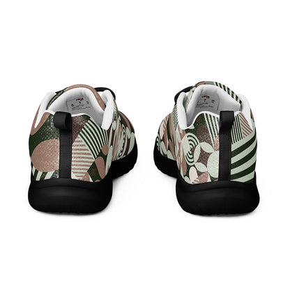 Mocha Women's Sneakers "Geometric"