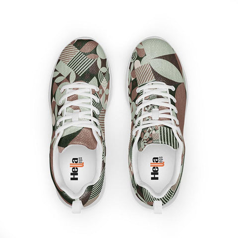 Mocha Sneakers "Geometric"