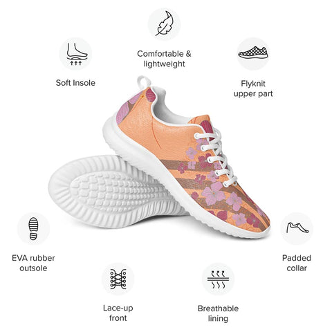 Mocha Sneakers "Peach Cobbler"