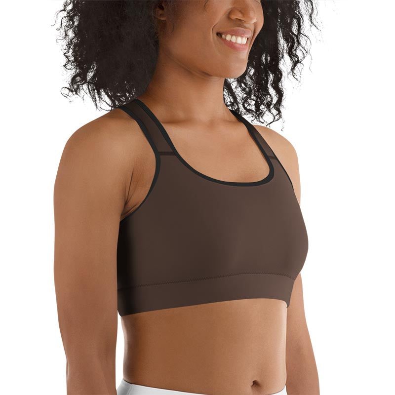 Mocha Sports Bra