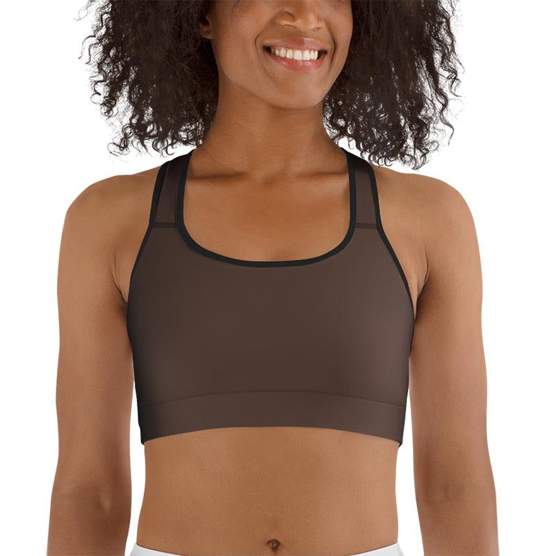 Mocha Sports Bra
