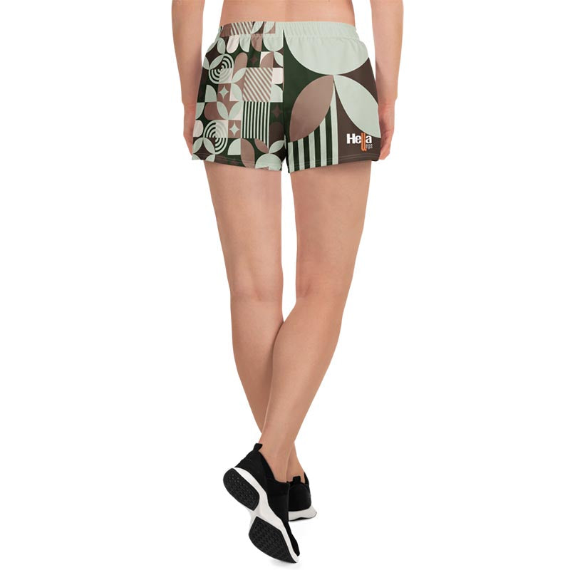 Mocha ECO Shorts "Geometric"