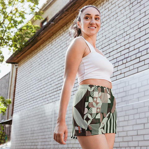 Mocha ECO Shorts "Geometric"