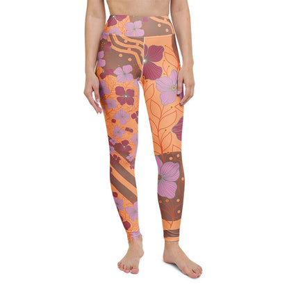 Mocha Leggings "Peach Cobbler"