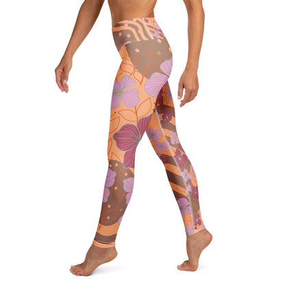 Mocha Leggings "Peach Cobbler"