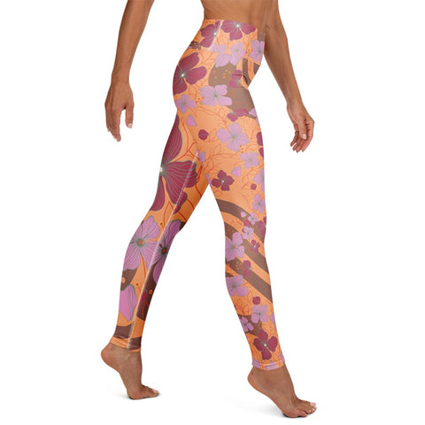 Mocha Leggings "Peach Cobbler"