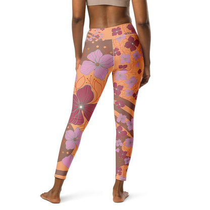 Mocha Leggings "Peach Cobbler"