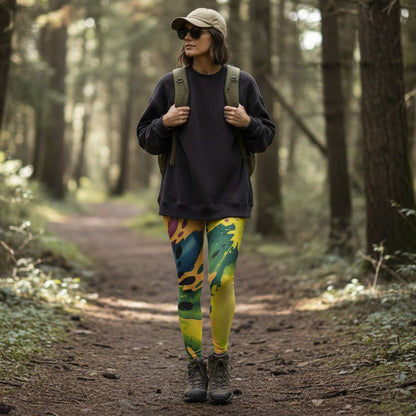 Painted Storm -  Fearless Leggings