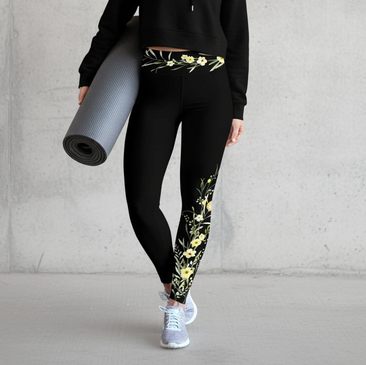 Wild Flowers - Yoga Leggings