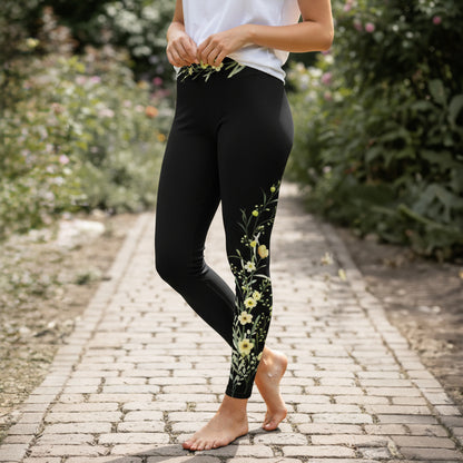Wild Flowers - Yoga Leggings
